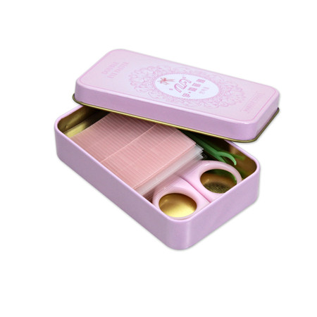 Eyelid stickers tin box